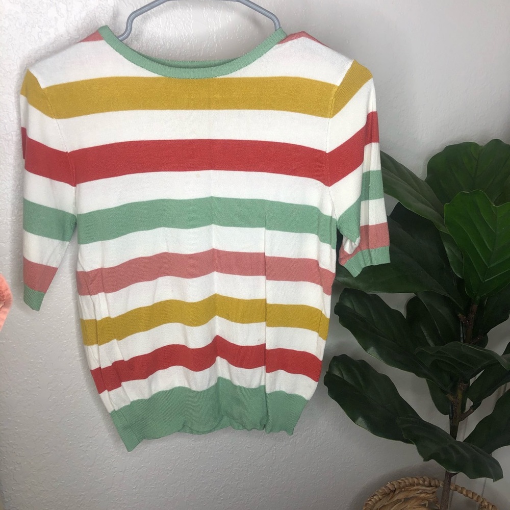 Striped cotton shirt
